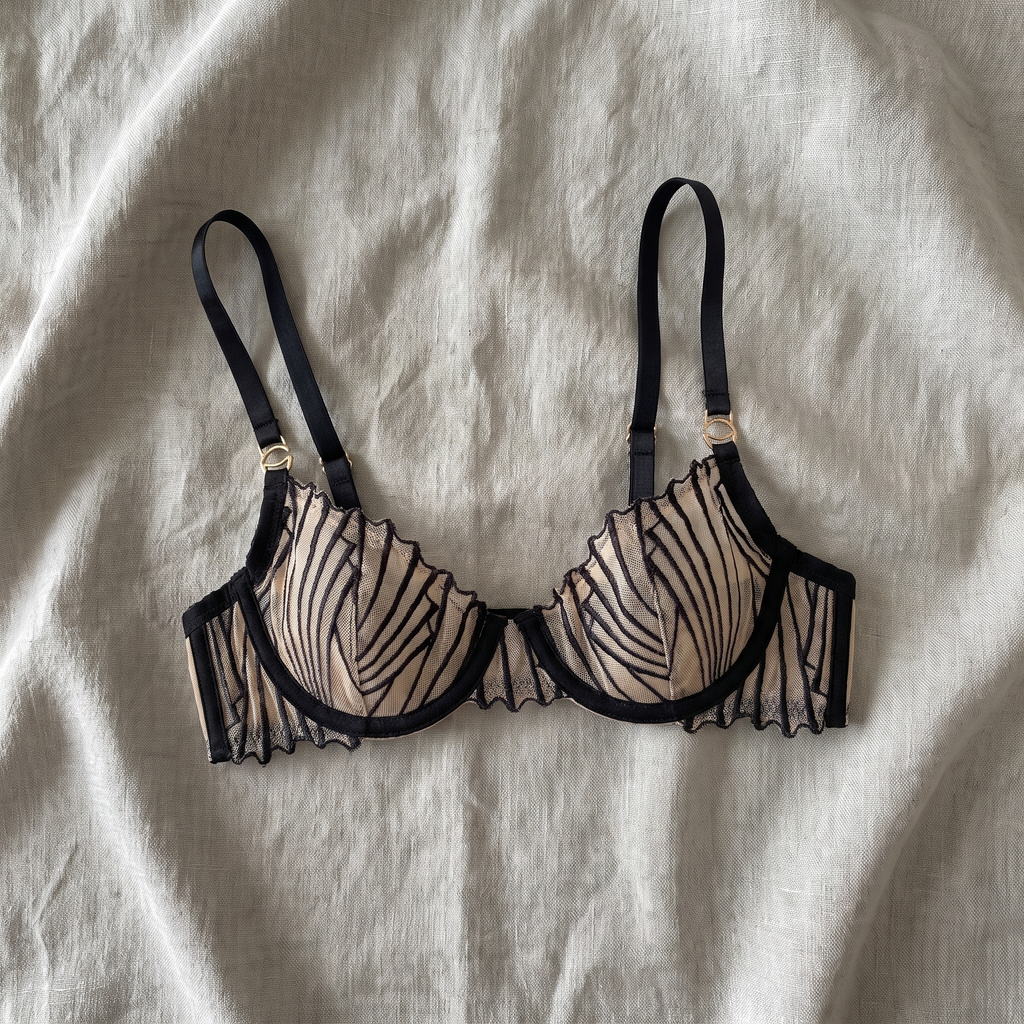 Avéline Thin Embroidered Bra