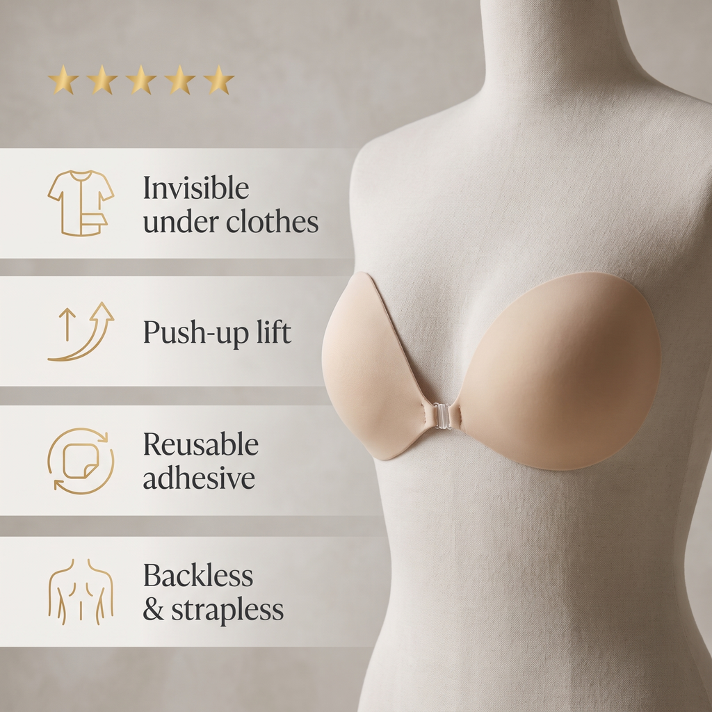Avéline Invisible Push Up Stick On Bras