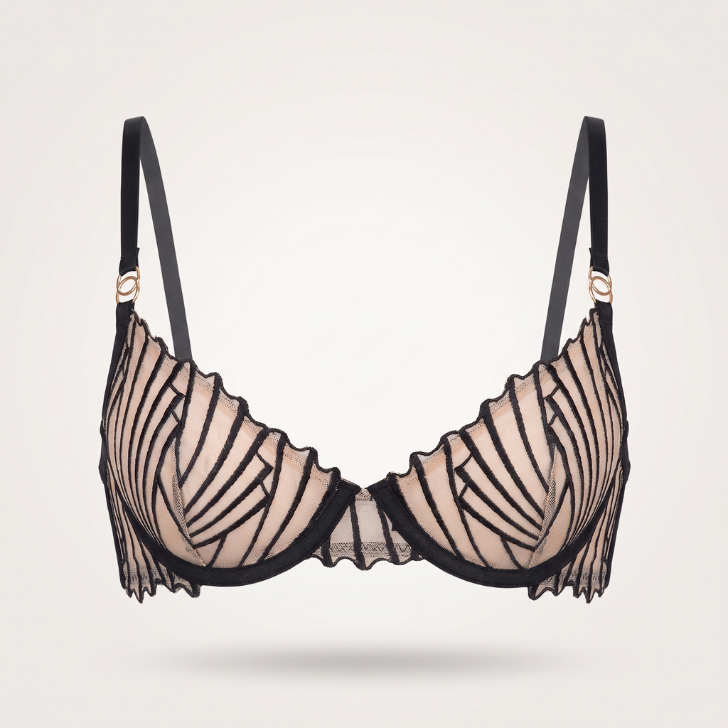 Avéline Thin Embroidered Bra