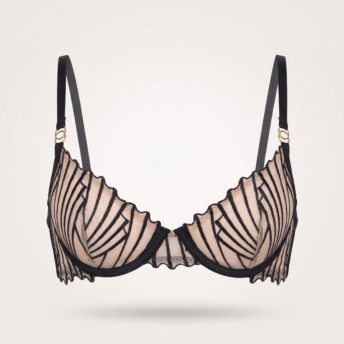 Avéline Thin Embroidered Bra