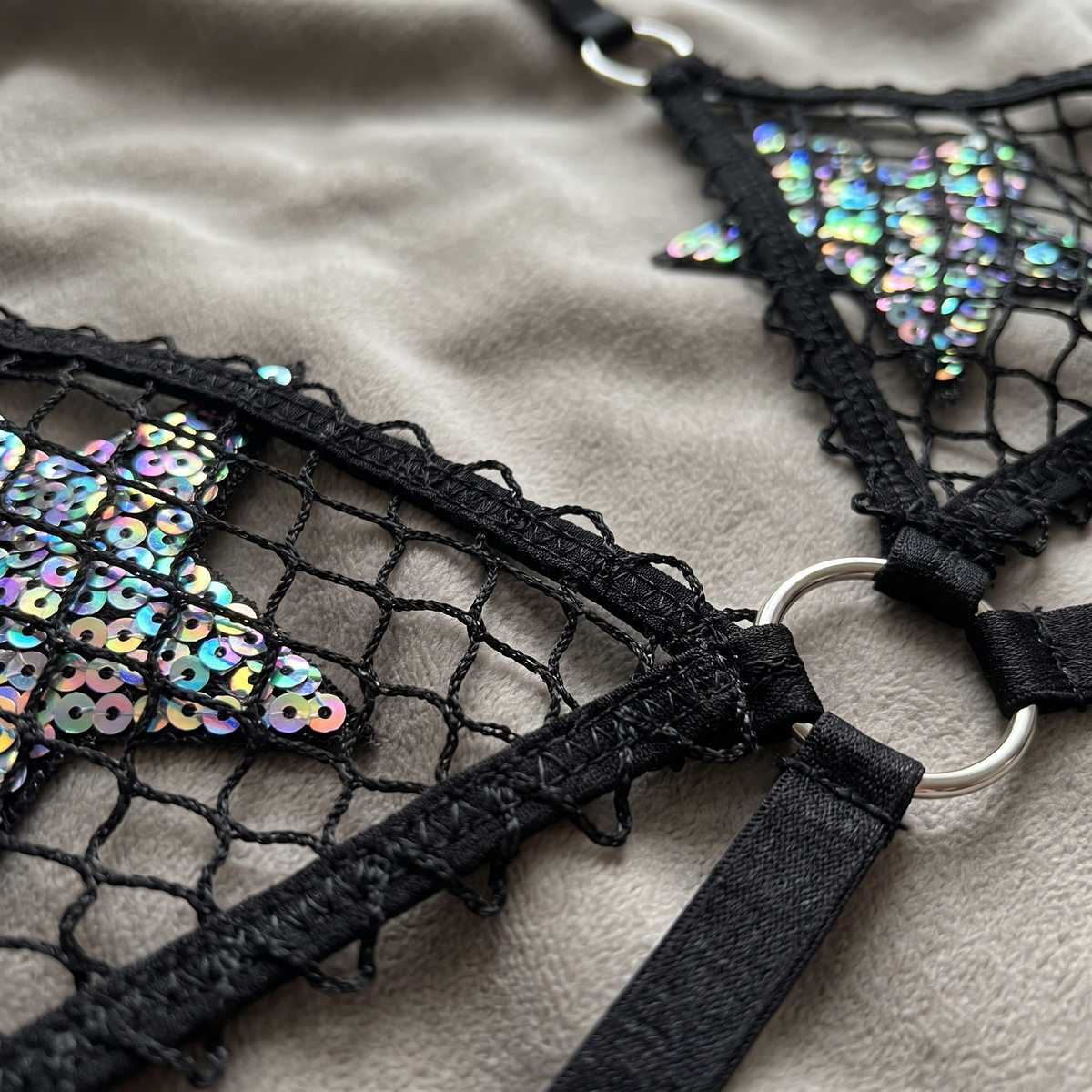 Avéline Strappy Lace Balconette Bra
