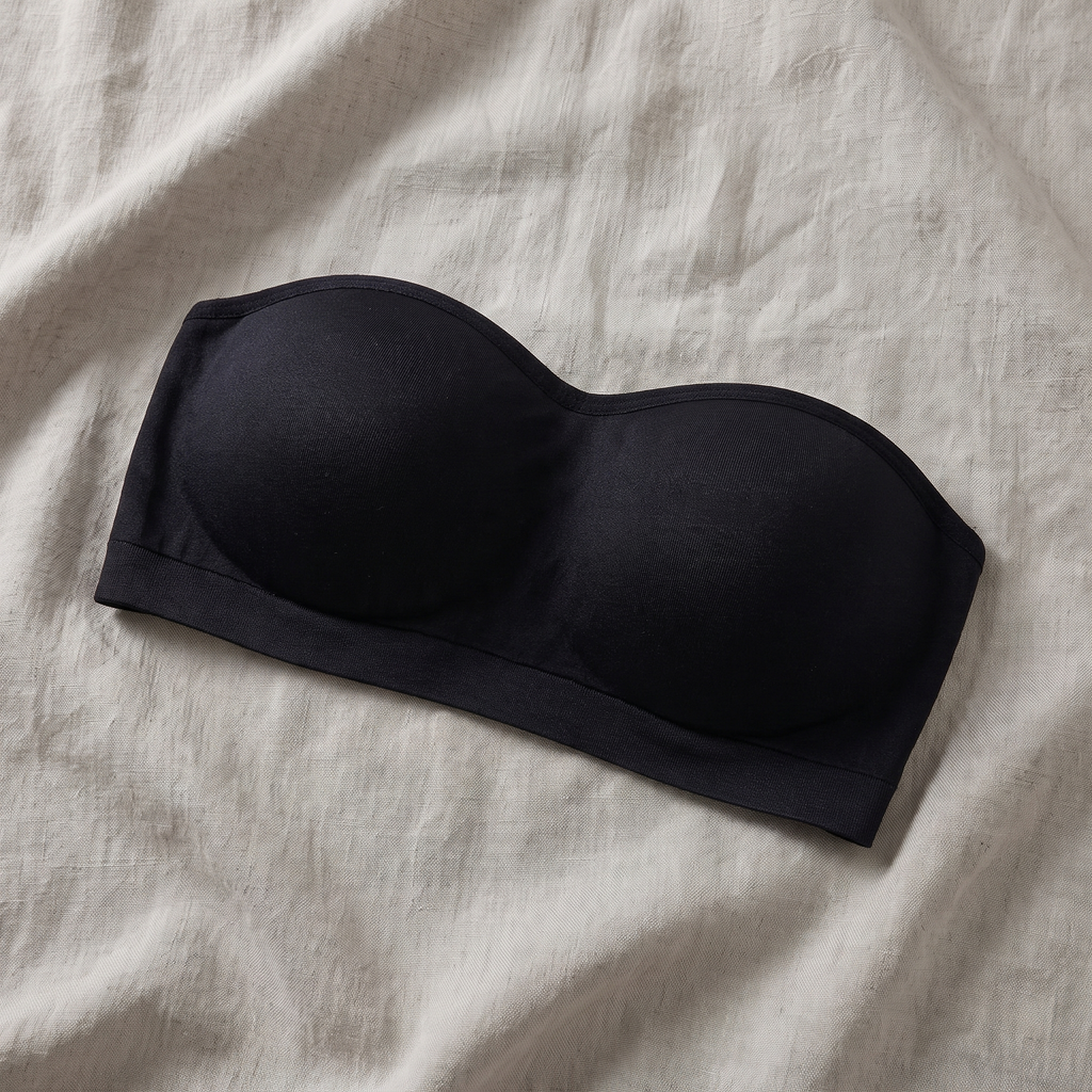 Avéline Strapless Side-Hook Bandeau Bra