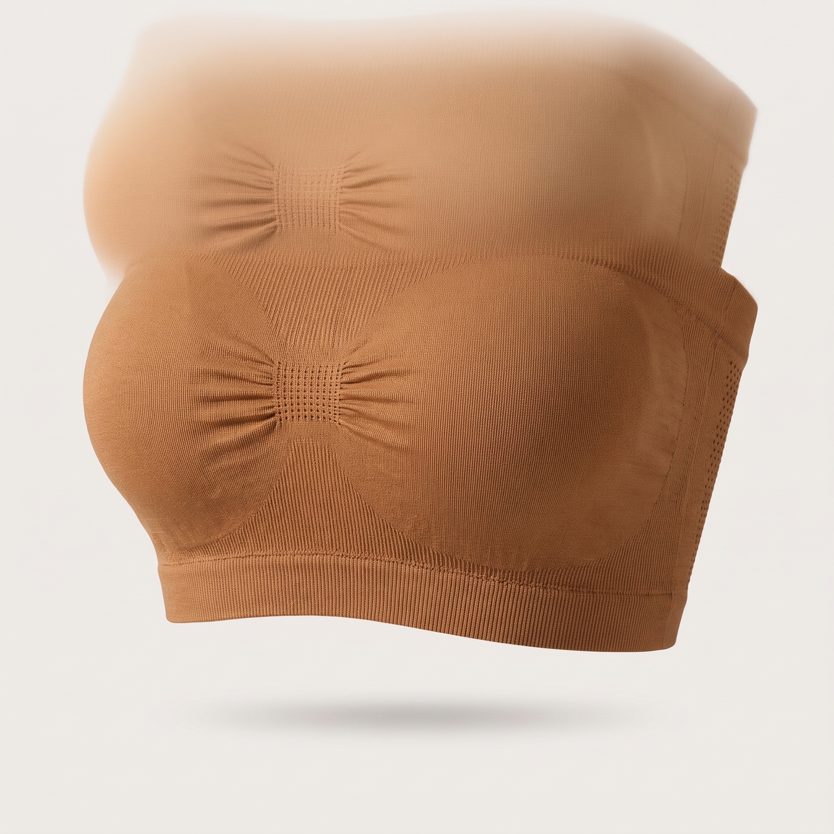 Avéline Mesh-Panel Strapless Bandeau Bra