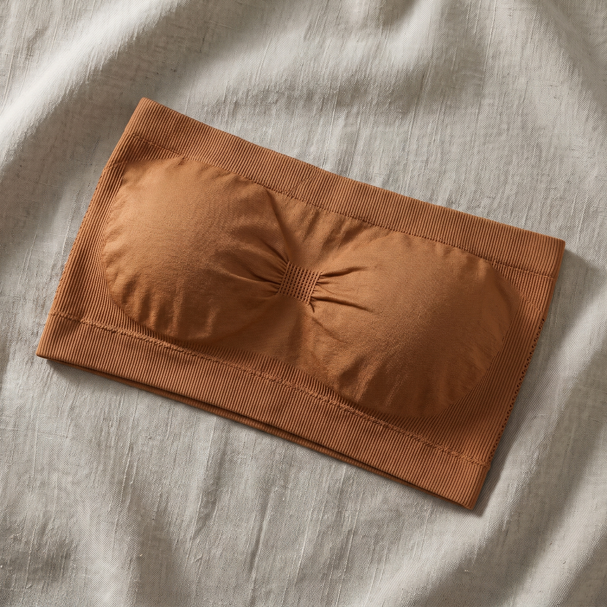 Avéline Mesh-Panel Strapless Bandeau Bra