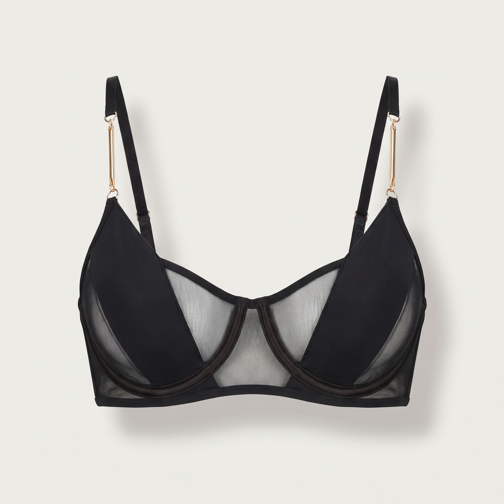 Avéline Push-Up Chain Bra