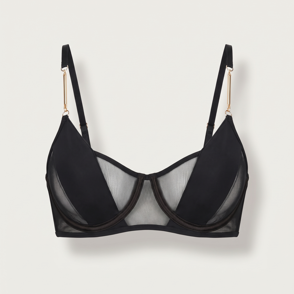Avéline Push-Up Chain Bra