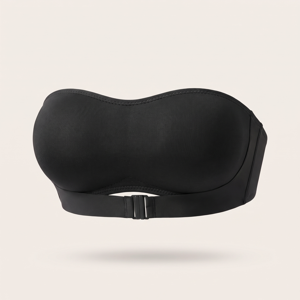 Avéline Sexy Strapless Buckle-Front Bandeau Bra Top