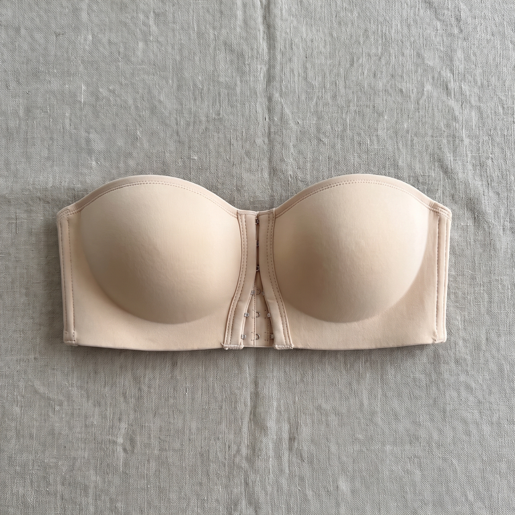 Avéline Strapless Hook-Front Bandeau Bra