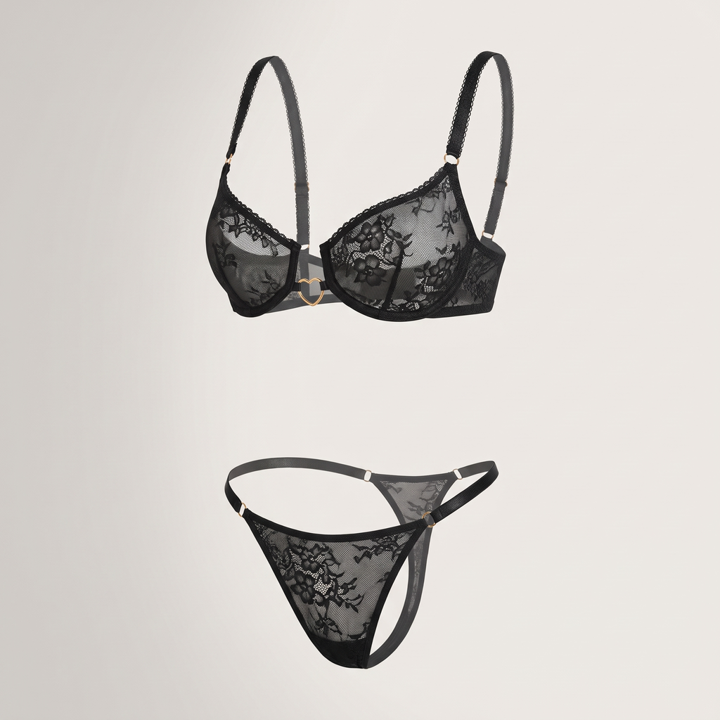 Avéline Lace Bra & Panty Set