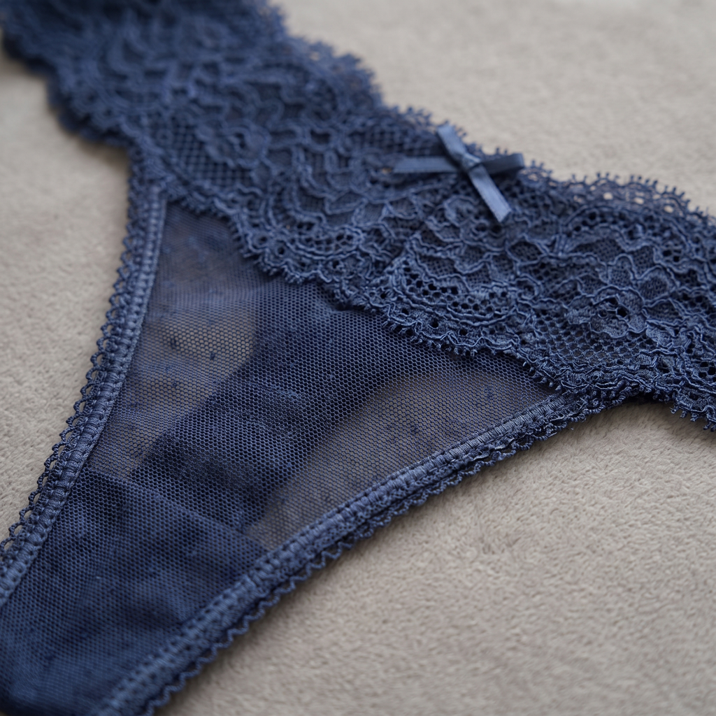Avéline Lace Backless Low-Rise Briefs