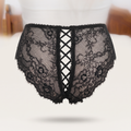 Avéline Floral Lace-Up Crisscross Briefs