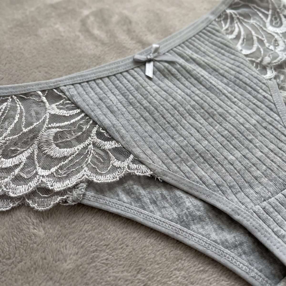 Avéline Plus-Size Lace Hipster Brief