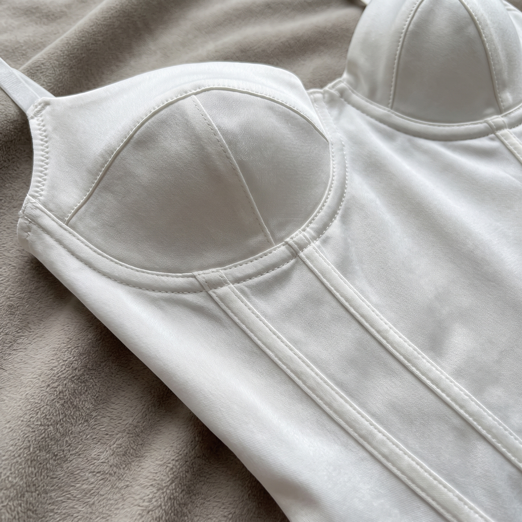 Avéline Tummy-Control Corset Thong Bodysuit