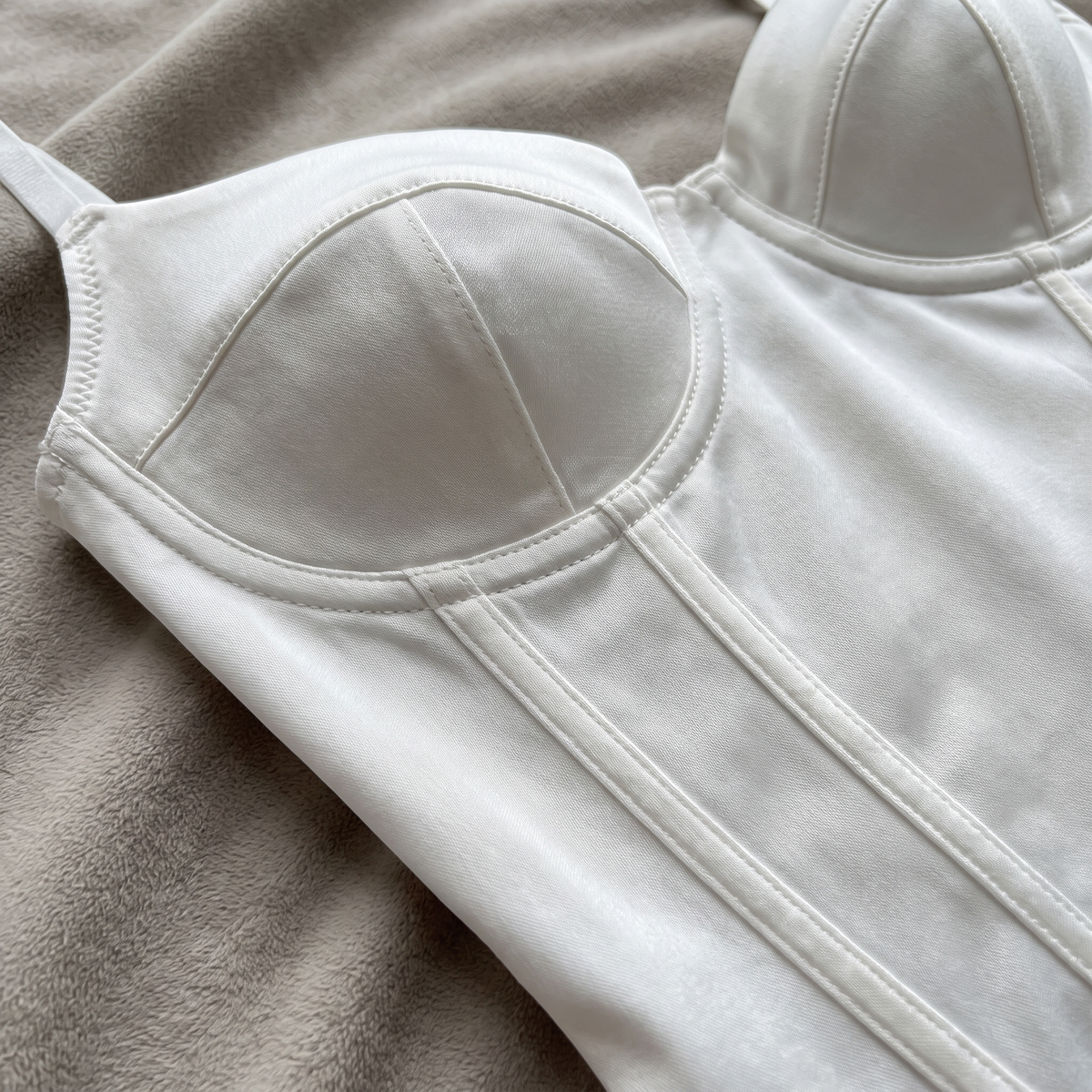 Avéline Tummy-Control Corset Thong Bodysuit