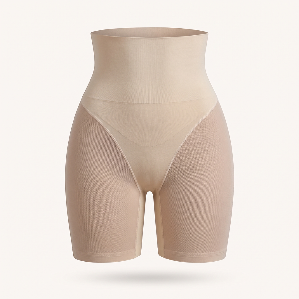 Avéline High-Waisted Mid-Thigh Shaping Short