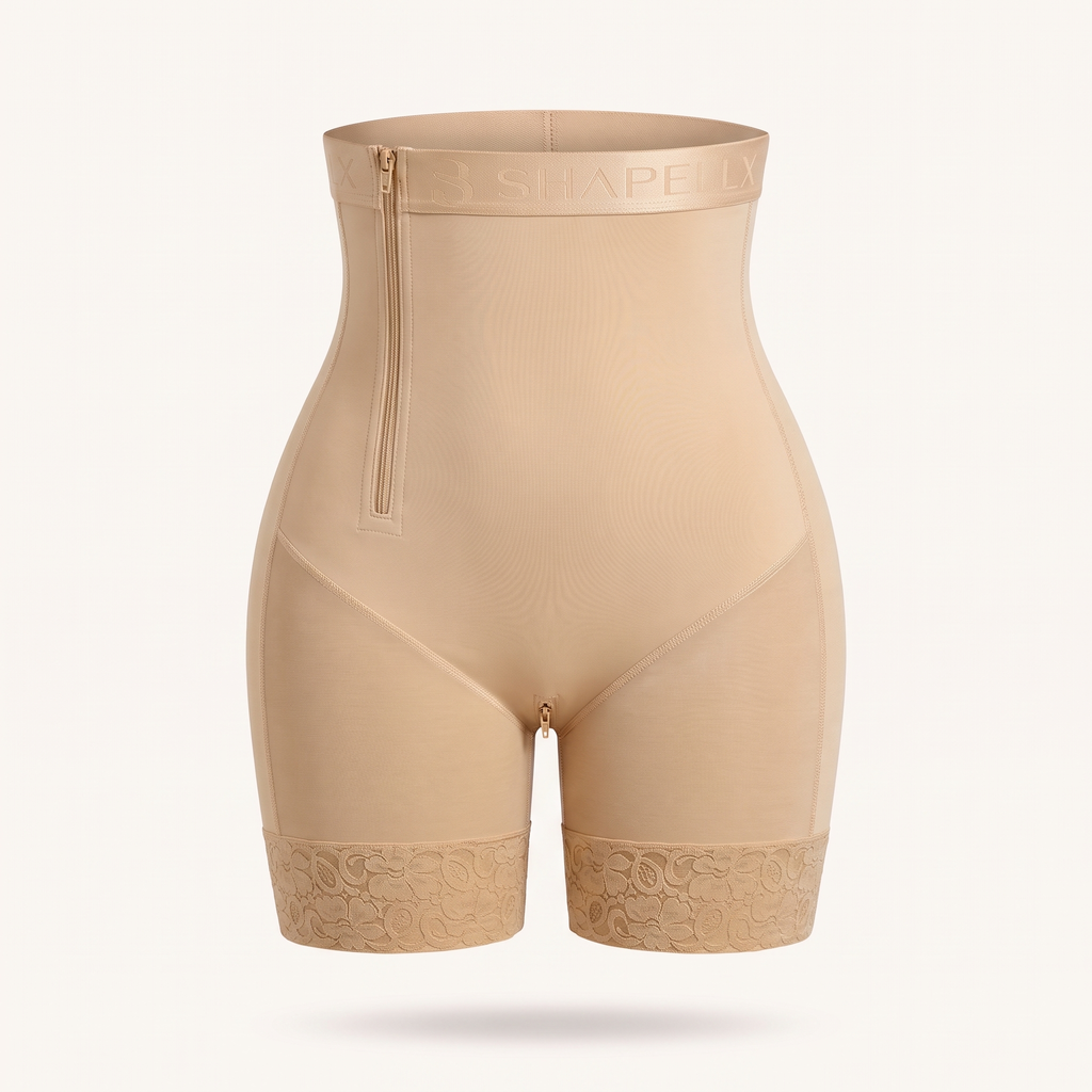 Avéline Postpartum Side-Zip Tummy-Control Short
