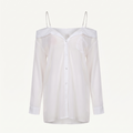 Avéline Chain-Detail Chiffon Nightdress